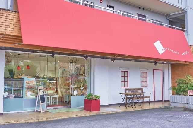 パティスリーコモノの外観